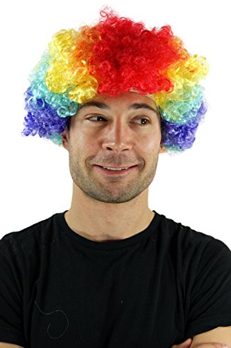 WIG ME UP PW0179-COLOR Perücke Fasching Karneval Locken Clown Narr Bunt NEU WIG ME UP PW0179-COLOR Perücke Fasching Karneval Locken Clown Narr Bunt NEU von WIG ME UP