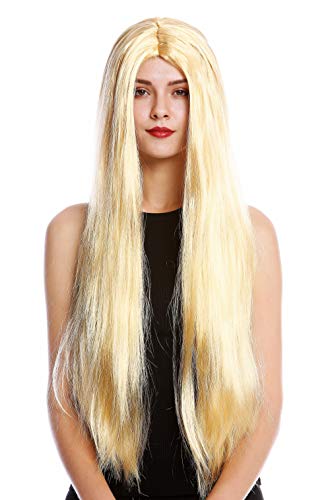 WIG ME UP - TH46-P03 Perücke Damen Halloween Karneval sehr lang glatt Mittelscheitel Blond WIG ME UP - TH46-P03 Perücke Damen Halloween Karneval sehr lang glatt Mittelscheitel Blond von WIG ME UP