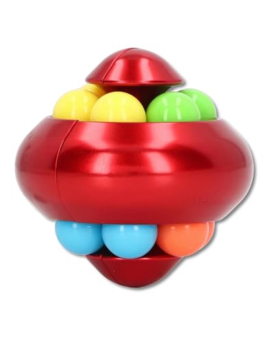 Drehkugel -Puzzlespielzeug - Aluminiumlegierung Legable Spannungsabbau Zappel Spinner für Teenager Handaugenkoordination und strategisches Denken (Type 1) (Type 2) (Type 3) (Type 4) (Type 5) (Type 6) von WIHFHGZ