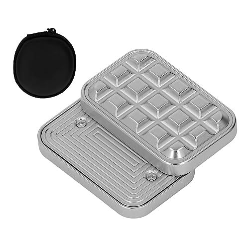 Haptic Slider Stress Relief Toy - Magnetische Ziegeloberfläche für Angst und ADHS ruhiger, langlebiger Metallbau mit tragbarer Aufbewahrungstasche für Büroreiseschule (Type 1) von WIHFHGZ