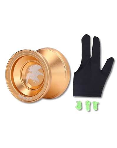 Professionelles Nicht reaktionsschnelles Yoyo - leistungsstarke Rotation Premium -Aluminiumlegierung, glattes Sandstrahlungsfinish für fortschrittliches Trickspiel mit Stabiler Professionelles Nicht reaktionsschnelles Yoyo - leistungsstarke Rotation Premium -Aluminiumlegierung, glattes Sandstrahlungsfinish für fortschrittliches Trickspiel mit Stabiler von WIHFHGZ