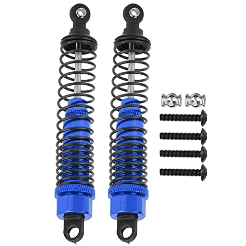Stoßdämpfer Metall Ersatzteile für TRAXXAS Slash 2WD RC Auto Federdämpfer Stoßabsorption stoßfest langlebig (Blau) von WIHFHGZ