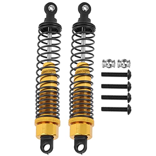 Stoßdämpfer Metall Ersatzteile für TRAXXAS Slash 2WD RC Auto Federdämpfer Stoßabsorption stoßfest langlebig (Gold) von WIHFHGZ