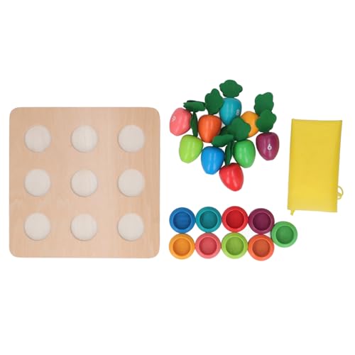 WIHFHGZ Baby Karotten sortieren Spielzeug frühe Bildung Feinmotorische Fähigkeiten Number Farbpinke Spiel Holzspielzeug für Baby Kleinkind WIHFHGZ Baby Karotten sortieren Spielzeug frühe Bildung Feinmotorische Fähigkeiten Number Farbpinke Spiel Holzspielzeug für Baby Kleinkind von WIHFHGZ