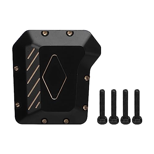 WIHFHGZ Differenzialdeckel aus Messing für RC Auto schwarz korrosionsbeständig Stabiler Halt verbesserte Traktion einfache Montage WIHFHGZ Differenzialdeckel aus Messing für RC Auto schwarz korrosionsbeständig Stabiler Halt verbesserte Traktion einfache Montage von WIHFHGZ