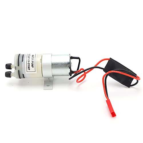 WIHFHGZ RC Wasserpumpe 3‑6 V 370 Wasserkühlpumpe JST -Stecker mit Schalter für RC -Boote Motor Esc von WIHFHGZ