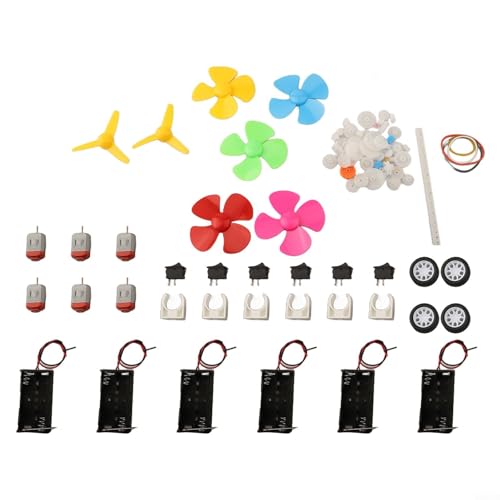 Macht Lernen Spaß, 6-teiliges Miniatur-Elektromotor-Set, entworfen für praktische MINT-Bildungsaktivitäten Macht Lernen Spaß, 6-teiliges Miniatur-Elektromotor-Set, entworfen für praktische MINT-Bildungsaktivitäten von WIIYENA