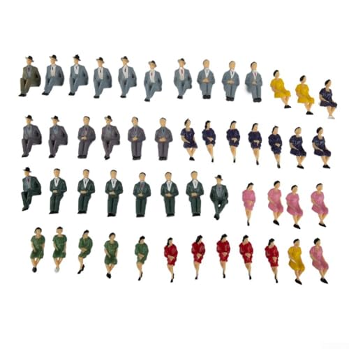 WIIYENA Verbessern Sie Ihre Modelle im Maßstab 1:32 mit 50 lebhaften sitzenden Kunststoff-Figuren von WIIYENA