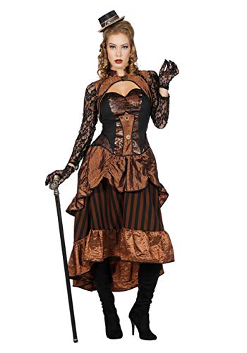 Retro Steampunk Kostüm Dame - Victoria Kleid Gr. 44 von WILBERS & WILBERS