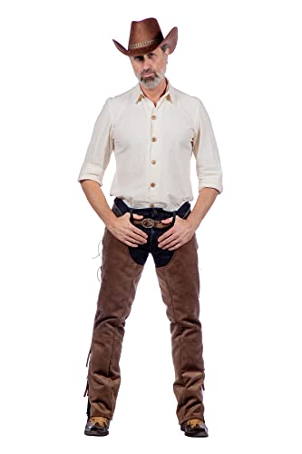 WILBERS & WILBERS 330451 - Western Hemd Clay für Herren, langarm, Cowboy, Karneval WILBERS & WILBERS 330451 - Western Hemd Clay für Herren, langarm, Cowboy, Karneval von WILBERS & WILBERS