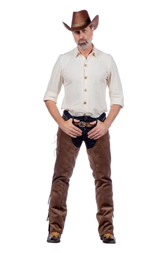 WILBERS & WILBERS 330451 - Western Hemd Clay für Herren, langarm, Cowboy, Karneval WILBERS & WILBERS 330451 - Western Hemd Clay für Herren, langarm, Cowboy, Karneval von WILBERS & WILBERS