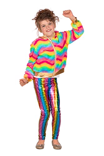 WILBERS & WILBERS 3805 - Regenbogen Jacke für Kinder, bequemer Webpelz, Partyjacke für Karneval, 140 WILBERS & WILBERS 3805 - Regenbogen Jacke für Kinder, bequemer Webpelz, Partyjacke für Karneval, 140 von WILBERS & WILBERS