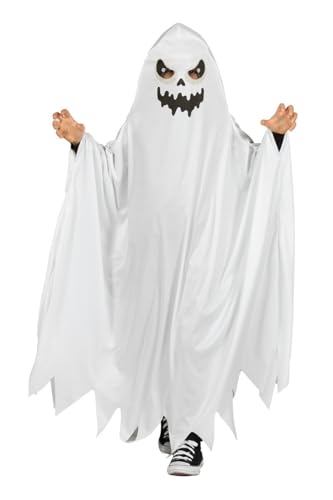 WILBERS & WILBERS 4074 - Kinderkostüm Geist, weißes Gewand, gruseliges Gespenst für Halloween WILBERS & WILBERS 4074 - Kinderkostüm Geist, weißes Gewand, gruseliges Gespenst für Halloween von WILBERS & WILBERS