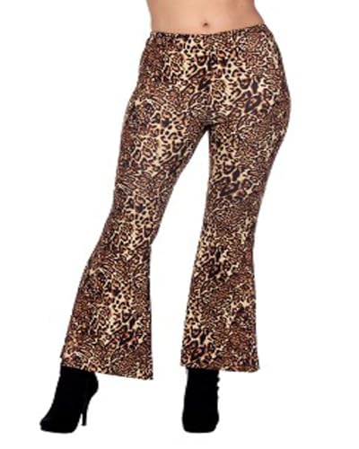 WILBERS & WILBERS 4108 - Hippie Hose mit Leoparden Motiv, Animal Print, Schlaghose, Party Outfit für Festival WILBERS & WILBERS 4108 - Hippie Hose mit Leoparden Motiv, Animal Print, Schlaghose, Party Outfit für Festival von WILBERS & WILBERS