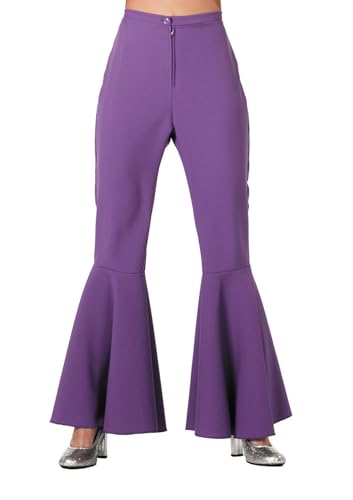WILBERS & WILBERS 4118 - Flared Hippie Hose, Schlaghose für Festivals, Karneval, 70er Jahre Mottoparty von WILBERS & WILBERS