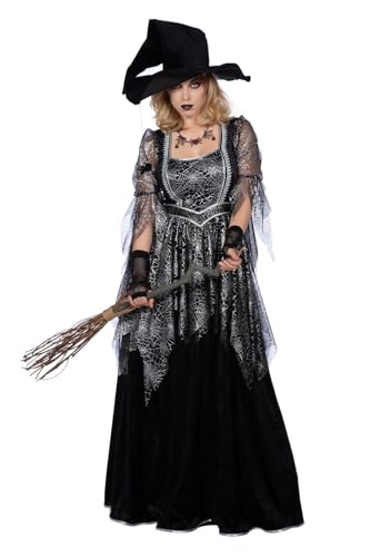 WILBERS & WILBERS 4359 - Kostüm Spider Hexe, Hexenkleid für Damen, für Karneval, Halloween WILBERS & WILBERS 4359 - Kostüm Spider Hexe, Hexenkleid für Damen, für Karneval, Halloween von WILBERS & WILBERS
