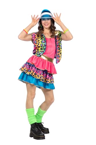 WILBERS & WILBERS 44899 - Festival Outfit für Damen, Kleid und Jacke, Leoparden Print, für Karneval, Mottopartys WILBERS & WILBERS 44899 - Festival Outfit für Damen, Kleid und Jacke, Leoparden Print, für Karneval, Mottopartys von WILBERS & WILBERS