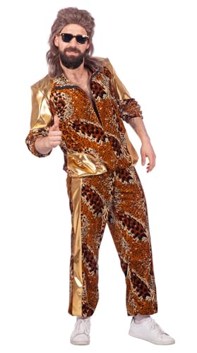 WILBERS & WILBERS 5074-XL-56/58 Tainingsanzug Leopard, Herren, Braun, Regular WILBERS & WILBERS 5074-XL-56/58 Tainingsanzug Leopard, Herren, Braun, Regular von WILBERS & WILBERS