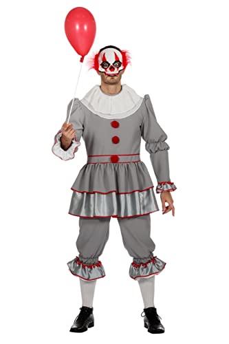 WILBERS & WILBERS 5312 - Gruseliger Halloween Clown für Herren, Horror Clownskostüm, Erwachsenenkostüm für Karneval WILBERS & WILBERS 5312 - Gruseliger Halloween Clown für Herren, Horror Clownskostüm, Erwachsenenkostüm für Karneval von WILBERS & WILBERS