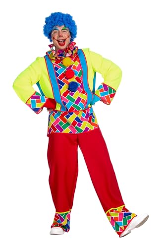 WILBERS & WILBERS 5235-52 Clownskostüm, Herren, Mehrfarbig, S von WILBERS & WILBERS