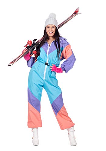 WILBERS & WILBERS - Damen Kostüm Ski Sport - Overall Winter - Karneval Fasching - einteiliger Overall lila-blau - Größe XL/48 WILBERS & WILBERS - Damen Kostüm Ski Sport - Overall Winter - Karneval Fasching - einteiliger Overall lila-blau - Größe XL/48 von WILBERS & WILBERS
