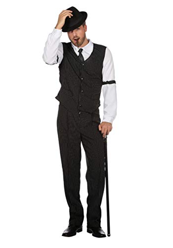 Wilbers Gangsterkost?m Kost?m Gangster Mafia Mafiakost?m 20er Gentleman Boss Karneval Schwarz 58 Wilbers Gangsterkost?m Kost?m Gangster Mafia Mafiakost?m 20er Gentleman Boss Karneval Schwarz 58 von Wilbers