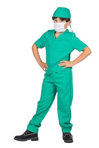 WILBERS & WILBERS 3457 - Kinderkostüm Chirurg, OP Kleidung, Arzt, Doktor, für Karneval WILBERS & WILBERS 3457 - Kinderkostüm Chirurg, OP Kleidung, Arzt, Doktor, für Karneval von WILBERS & WILBERS