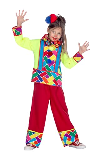 WILBERS & WILBERS 3811 - Kinderkostüm Clown, dreiteilig, fröhliches Clownkostüm für Karneval, Mottopartys, 164 WILBERS & WILBERS 3811 - Kinderkostüm Clown, dreiteilig, fröhliches Clownkostüm für Karneval, Mottopartys, 164 von WILBERS & WILBERS