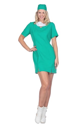 WILBERS & WILBERS 4236-48 Chirurgenkleid, Damen, Grün, 38 von WILBERS & WILBERS