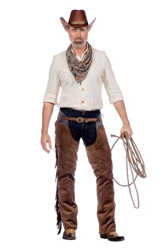 WILBERS & WILBERS 330450-60 Western Chaps Jesse, Herren, Braun, 60 WILBERS & WILBERS 330450-60 Western Chaps Jesse, Herren, Braun, 60 von WILBERS & WILBERS
