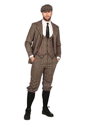 Wilbers & Wilbers Herren Kostüm 20er Jahre Jacke braun Karneval Fasching Gr. 60 Wilbers & Wilbers Herren Kostüm 20er Jahre Jacke braun Karneval Fasching Gr. 60 von WILBERS & WILBERS
