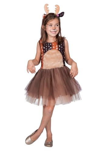 Wilbers & Wilbers Kinder Kostüm Kleid REH Rentier Tüll Karneval Fasching Gr. 116 Wilbers & Wilbers Kinder Kostüm Kleid REH Rentier Tüll Karneval Fasching Gr. 116 von WILBERS & WILBERS