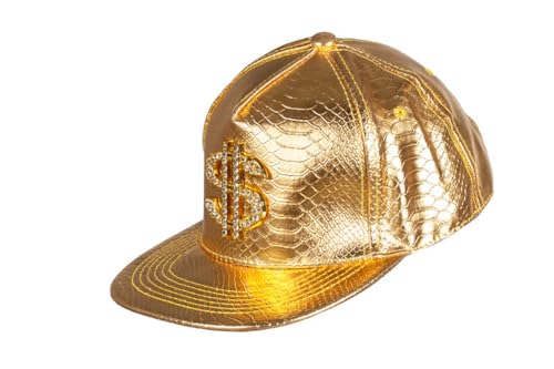 Wilbers & Wilbers Rapper Kostüme | Make Mo Money Golden Cap | Karnevalskostüm | Verkleidung Wilbers & Wilbers Rapper Kostüme | Make Mo Money Golden Cap | Karnevalskostüm | Verkleidung von WILBERS & WILBERS