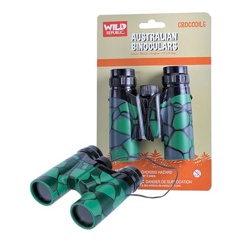 Wild Republic 85176 - Binocular Kinderfernglas Krokodil, 12 cm Wild Republic 85176 - Binocular Kinderfernglas Krokodil, 12 cm von WILD REPUBLIC