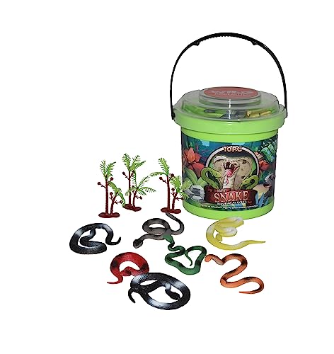 Wild Republic Adventure Bucket Mini Schlange, Geschenk für Kinder, Sandspielzeug mit Spielzeugfiguren, Sensorisches Spielzeug Wild Republic Adventure Bucket Mini Schlange, Geschenk für Kinder, Sandspielzeug mit Spielzeugfiguren, Sensorisches Spielzeug von WILD REPUBLIC