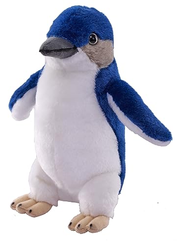 Wild Republic Blauer Pinguin, Cuddlekins Mini, Stofftier, 20 cm, Plüschtier, Geschenk für Kinder, Füllung besteht aus gesponnenen recycelten Wasserflaschen Wild Republic Blauer Pinguin, Cuddlekins Mini, Stofftier, 20 cm, Plüschtier, Geschenk für Kinder, Füllung besteht aus gesponnenen recycelten Wasserflaschen von WILD REPUBLIC