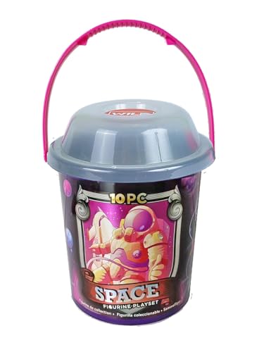 Wild Republic Bucket Weltraum, Spielzeugfiguren, 6 Stück, Perfekt für interaktives Spielen Wild Republic Bucket Weltraum, Spielzeugfiguren, 6 Stück, Perfekt für interaktives Spielen von WILD REPUBLIC