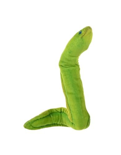 Wild Republic Coilkins Muränenaal Grün, Plüschtier, 30 cm, Kuscheltier, Füllung besteht aus gesponnenen recycelten Wasserflaschen, Grüner Muränen Aal Wild Republic Coilkins Muränenaal Grün, Plüschtier, 30 cm, Kuscheltier, Füllung besteht aus gesponnenen recycelten Wasserflaschen, Grüner Muränen Aal von WILD REPUBLIC