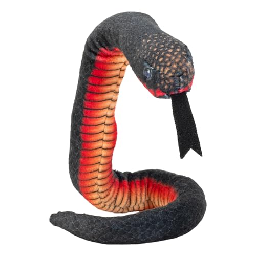 Wild Republic Coilkins Rotbauch-Schwarzschlange, Plüschtier, 30 cm, Plüschspielzeug, Füllung besteht aus gesponnenen recycelten Wasserflaschen Wild Republic Coilkins Rotbauch-Schwarzschlange, Plüschtier, 30 cm, Plüschspielzeug, Füllung besteht aus gesponnenen recycelten Wasserflaschen von WILD REPUBLIC