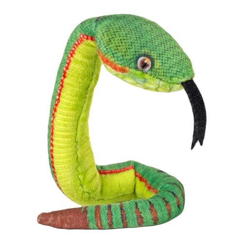 Wild Republic Coilkins Sabah-Grubenotter, Plüschtier, 30 cm, Füllung aus recycelten Wasserflaschen Wild Republic Coilkins Sabah-Grubenotter, Plüschtier, 30 cm, Füllung aus recycelten Wasserflaschen von WILD REPUBLIC