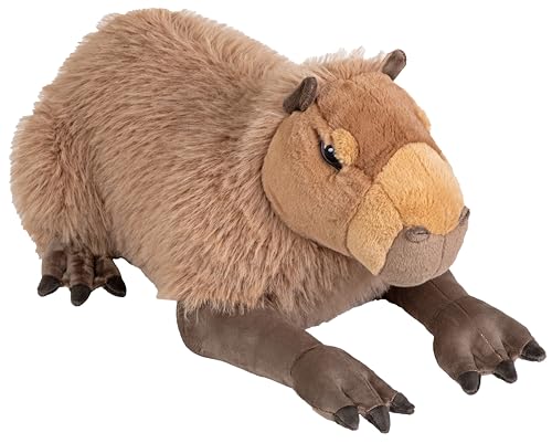 Wild Republic Cuddlekins Eco Jumbo Capybara, Plüschtier, 76 cm, Plüschspielzeug, umweltfreundlich Wild Republic Cuddlekins Eco Jumbo Capybara, Plüschtier, 76 cm, Plüschspielzeug, umweltfreundlich von WILD REPUBLIC