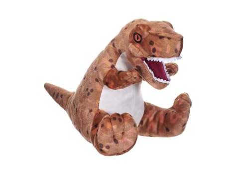 Wild Republic Cuddlekins Eco T-Rex, Kuscheltier, 30 cm, Plüschtier, Füllung besteht aus gesponnenen recycelten Wasserflaschen, umweltfreundlich von WILD REPUBLIC