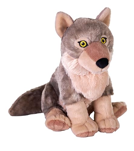 Wild Republic Cuddlekins Eco Wolf, Kuscheltier, 30 cm, Plüschtier, Füllung besteht aus gesponnenen recycelten Wasserflaschen, umweltfreundlich Wild Republic Cuddlekins Eco Wolf, Kuscheltier, 30 cm, Plüschtier, Füllung besteht aus gesponnenen recycelten Wasserflaschen, umweltfreundlich von WILD REPUBLIC