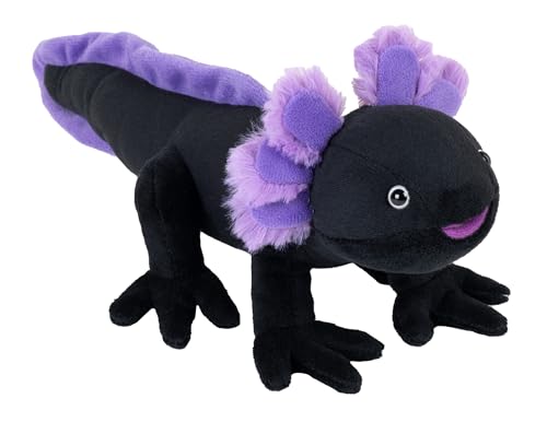 Wild Republic Cuddlekins Mini Schwarzer Axolotl, Plüschtier, 20 cm, Plüschspielzeug, Füllung besteht aus gesponnenen recycelten Wasserflaschen Wild Republic Cuddlekins Mini Schwarzer Axolotl, Plüschtier, 20 cm, Plüschspielzeug, Füllung besteht aus gesponnenen recycelten Wasserflaschen von WILD REPUBLIC