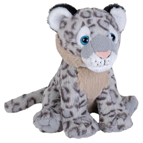 Wild Republic Earthkins Mini Schneeleopard, Plüschtier, 20 cm, Plüschspielzeug, umweltfreundlich Wild Republic Earthkins Mini Schneeleopard, Plüschtier, 20 cm, Plüschspielzeug, umweltfreundlich von WILD REPUBLIC