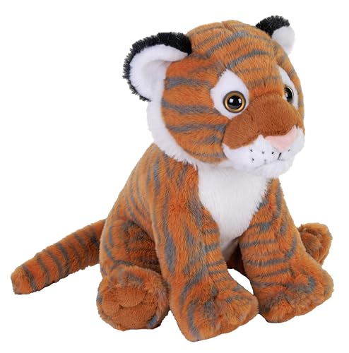 Wild Republic Earthkins Mini Tiger, Plüschtier, 20 cm, Plüschspielzeug, umweltfreundlich Wild Republic Earthkins Mini Tiger, Plüschtier, 20 cm, Plüschspielzeug, umweltfreundlich von WILD REPUBLIC