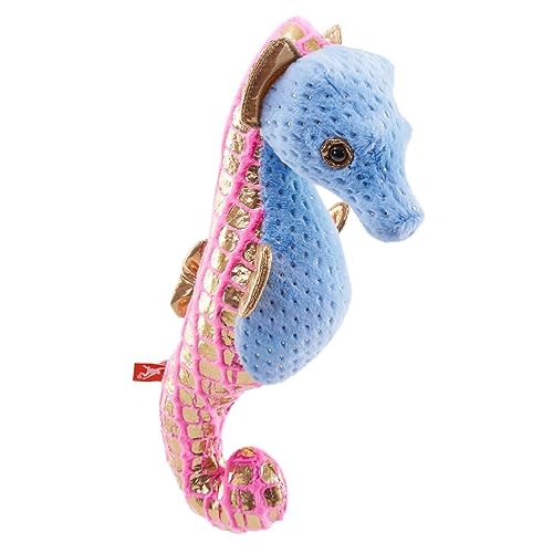 Wild Republic Foilkins Blaues Seepferdchen, Stofftier, 30 cm, Geschenk für Kinder, Plüschtier, Füllung aus gesponnenen recycelten Wasserflaschen Wild Republic Foilkins Blaues Seepferdchen, Stofftier, 30 cm, Geschenk für Kinder, Plüschtier, Füllung aus gesponnenen recycelten Wasserflaschen von WILD REPUBLIC