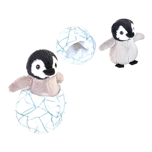 Wild Republic Hatchling Pinguin, Plüschtier, 15 cm, Füllung aus recycelten Wasserflaschen von WILD REPUBLIC