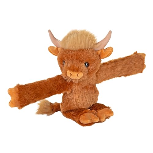 Wild Republic Huggers Hochlandkuh, Stofftier, 20,3 cm, Plüschtier, Füllung ist gesponnene recycelte Wasserflaschen Wild Republic Huggers Hochlandkuh, Stofftier, 20,3 cm, Plüschtier, Füllung ist gesponnene recycelte Wasserflaschen von WILD REPUBLIC