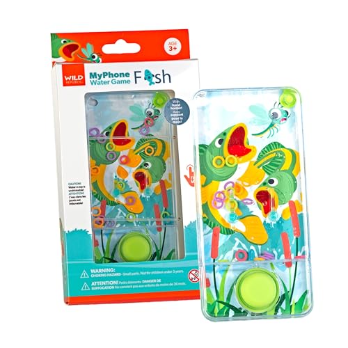 Wild Republic Myphone Wasserspiele Fische, ideal für stundenlanges unabhängiges Spielen, Handspiel, Partyzubehör Wild Republic Myphone Wasserspiele Fische, ideal für stundenlanges unabhängiges Spielen, Handspiel, Partyzubehör von WILD REPUBLIC